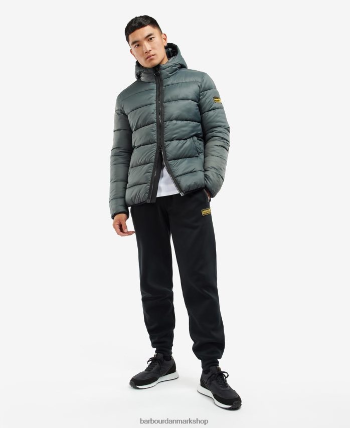 trækul legacy bobber quiltet jakke BR2BR2170 Mænd Barbour tøj