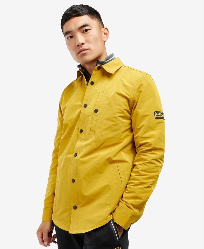 blæk link overshirt BR2BR2535 Mænd Barbour tøj