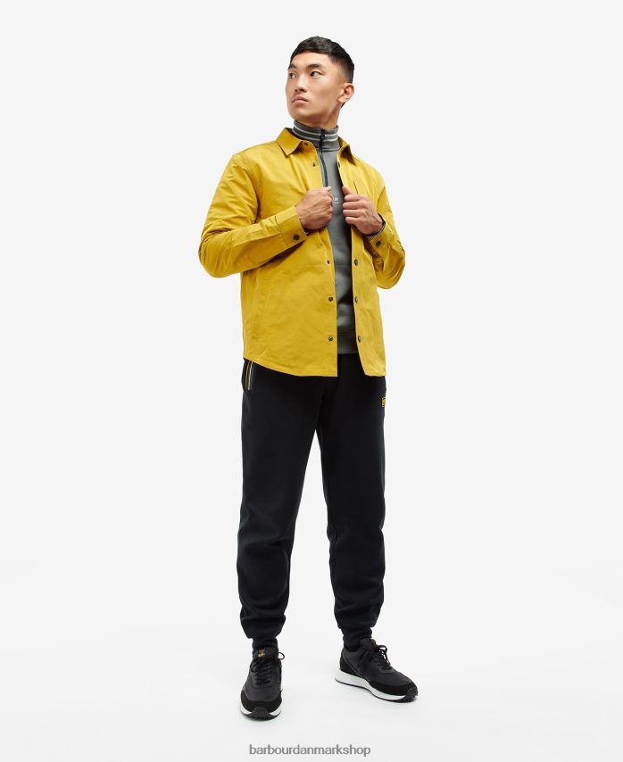 blæk link overshirt BR2BR2535 Mænd Barbour tøj