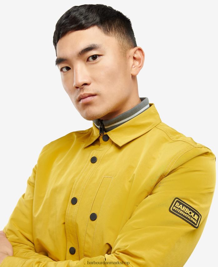 blæk link overshirt BR2BR2535 Mænd Barbour tøj