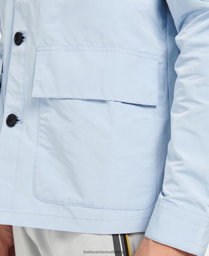 chambray blå kredsløbsovertrøje BR2BR2304 Mænd Barbour tøj