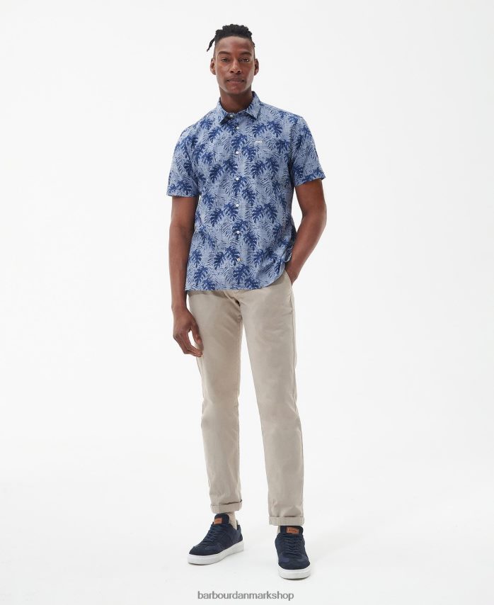 chambray copgrave sommerskjorte BR2BR2288 Mænd Barbour tøj