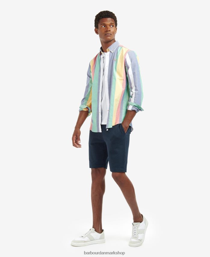 chambray fulwell stribet skjorte BR2BR2494 Mænd Barbour tøj