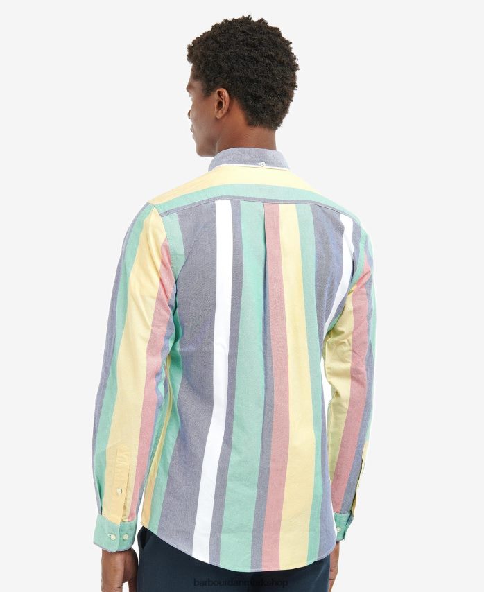 chambray fulwell stribet skjorte BR2BR2494 Mænd Barbour tøj