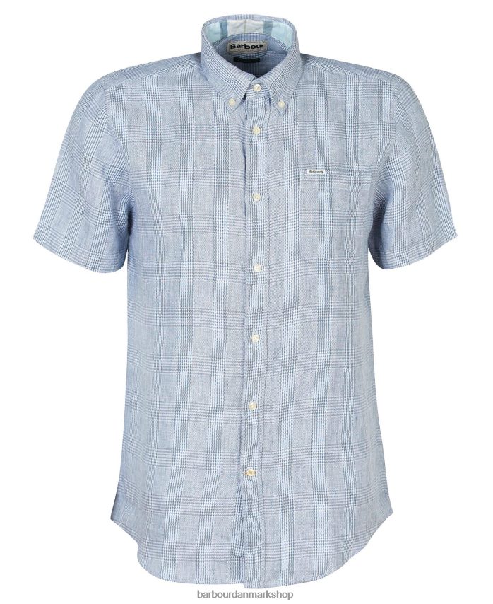 chambray marwood skræddersyet skjorte BR2BR2344 Mænd Barbour tøj