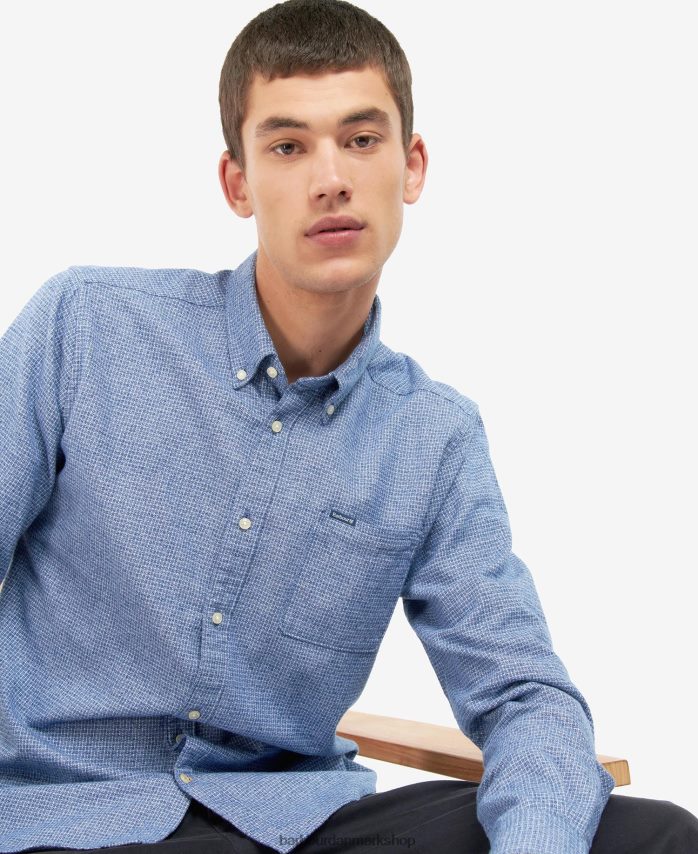 chambray robfell skræddersyet skjorte BR2BR2519 Mænd Barbour tøj