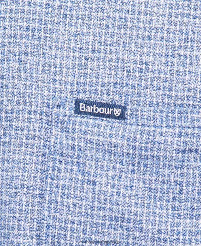 chambray robfell skræddersyet skjorte BR2BR2519 Mænd Barbour tøj