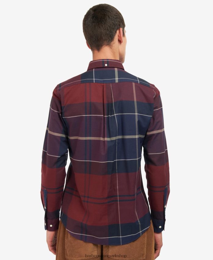 cordovan tartan stirling skræddersyet skjorte BR2BR2415 Mænd Barbour tøj