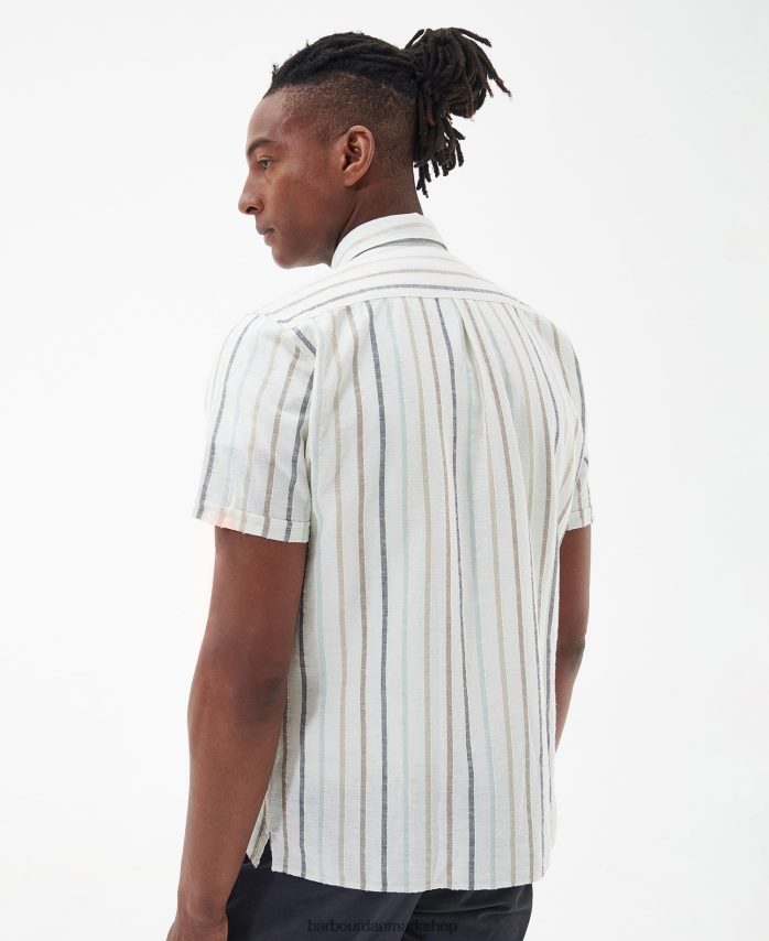 ecru roker sommerskjorte BR2BR2292 Mænd Barbour tøj
