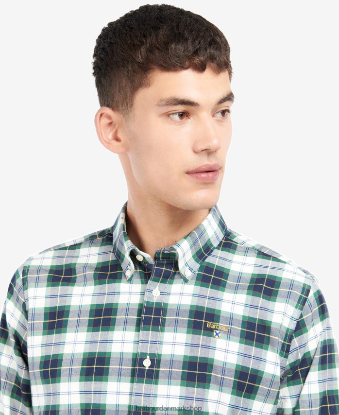 efeu tartan oxbridge skræddersyet skjorte BR2BR2447 Mænd Barbour tøj