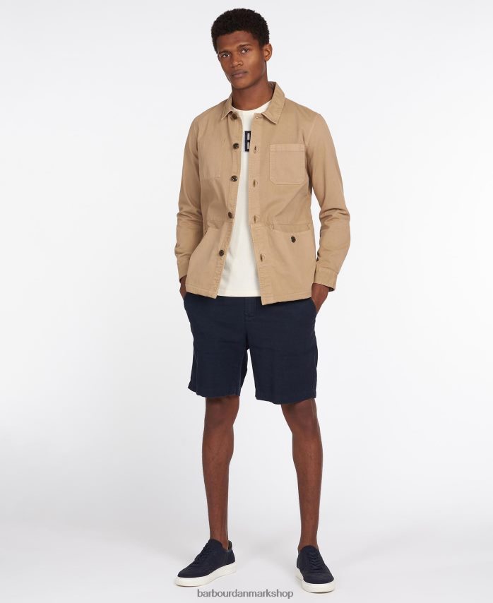 flåde dene overtrøje BR2BR2316 Mænd Barbour tøj