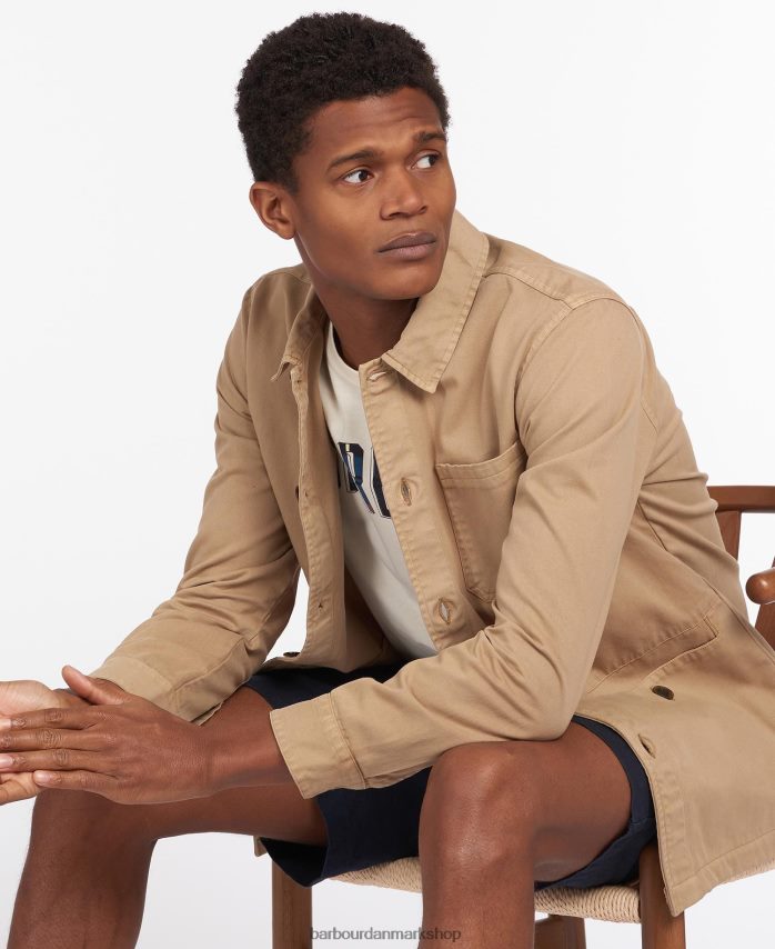 flåde dene overtrøje BR2BR2316 Mænd Barbour tøj