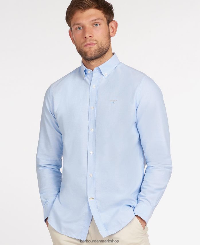 grøn oxford 3 skræddersyet skjorte BR2BR2364 Mænd Barbour tøj