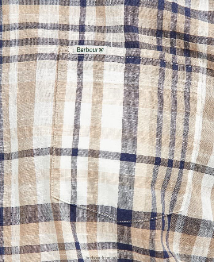 himmel Hartley almindelig ternet skjorte BR2BR2305 Mænd Barbour tøj