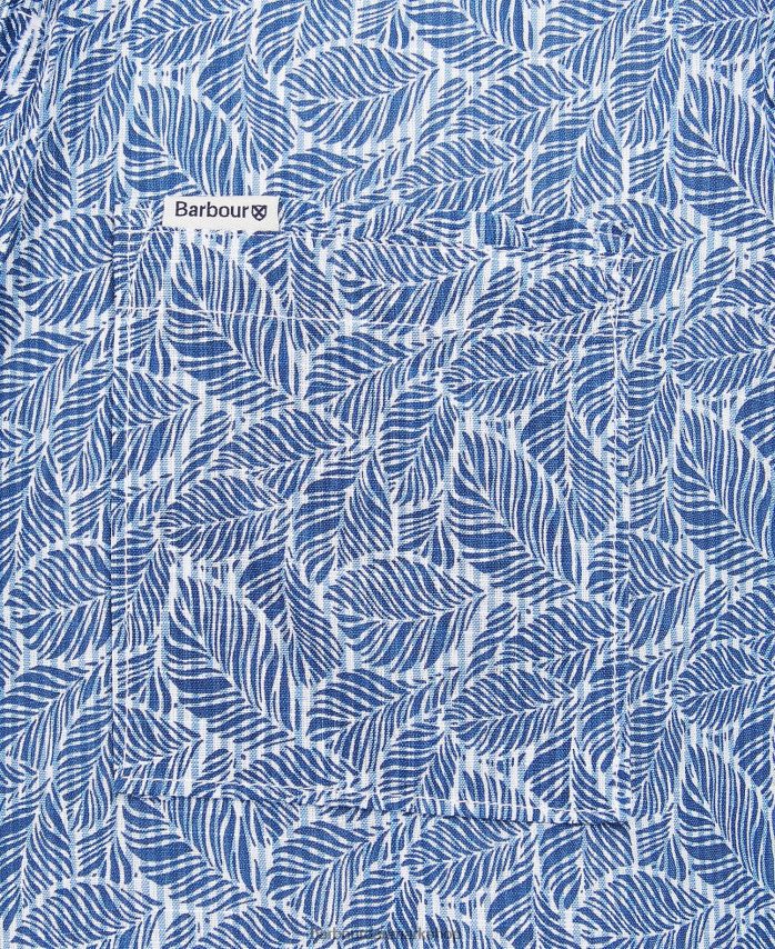 himmel cromer sommer pasform skjorte BR2BR2496 Mænd Barbour tøj