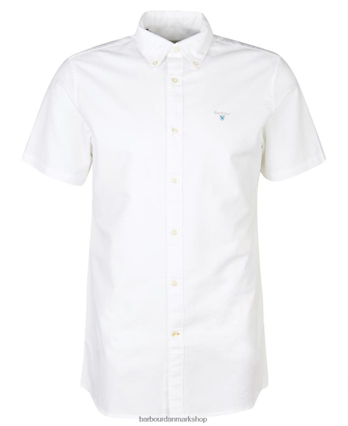 himmel oxford kortærmet skræddersyet skjorte BR2BR2346 Mænd Barbour tøj