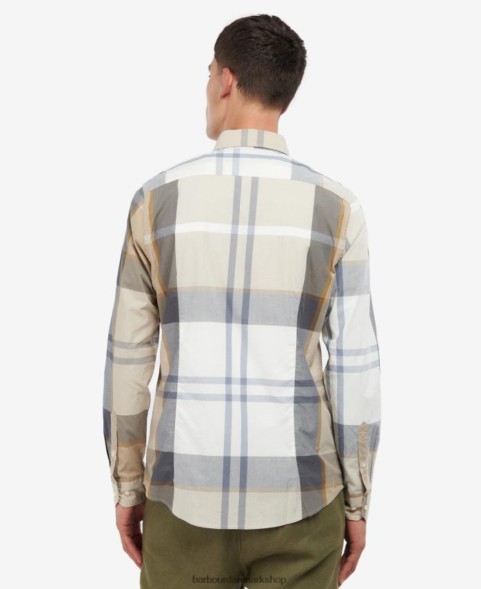 kielder blå tartan harris skræddersyet skjorte BR2BR2359 Mænd Barbour tøj