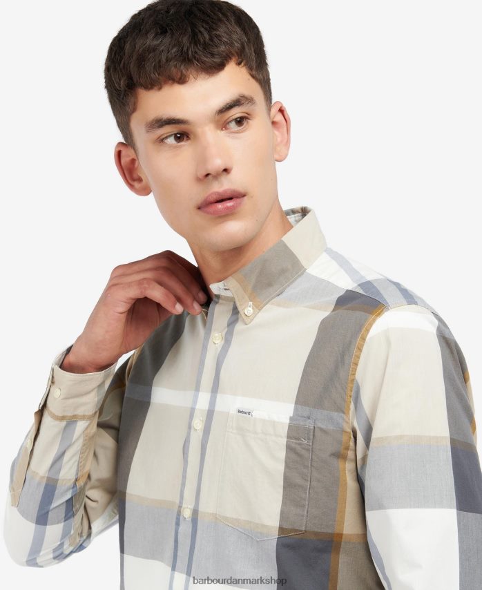 kielder blå tartan harris skræddersyet skjorte BR2BR2359 Mænd Barbour tøj