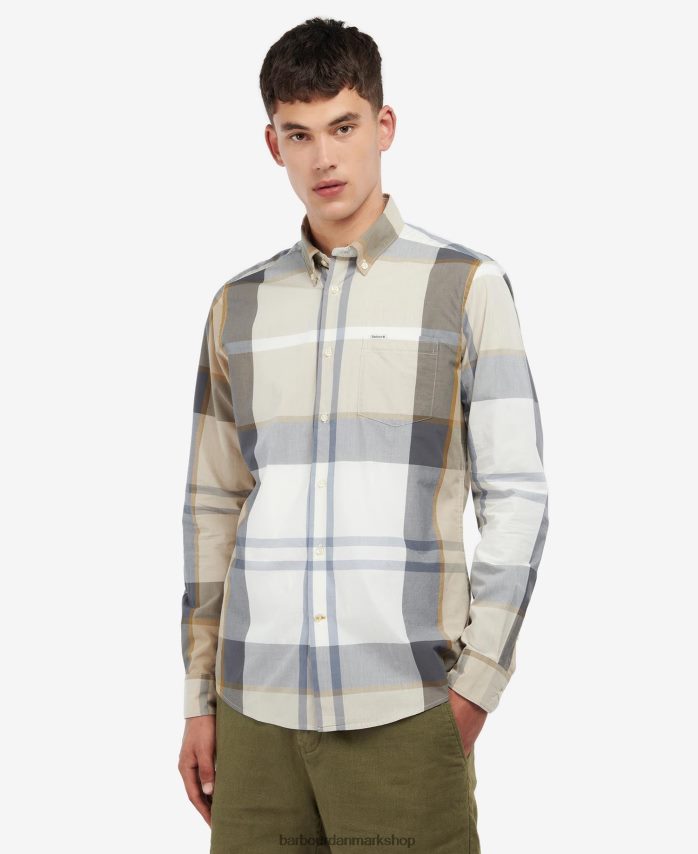 kielder blå tartan harris skræddersyet skjorte BR2BR2359 Mænd Barbour tøj