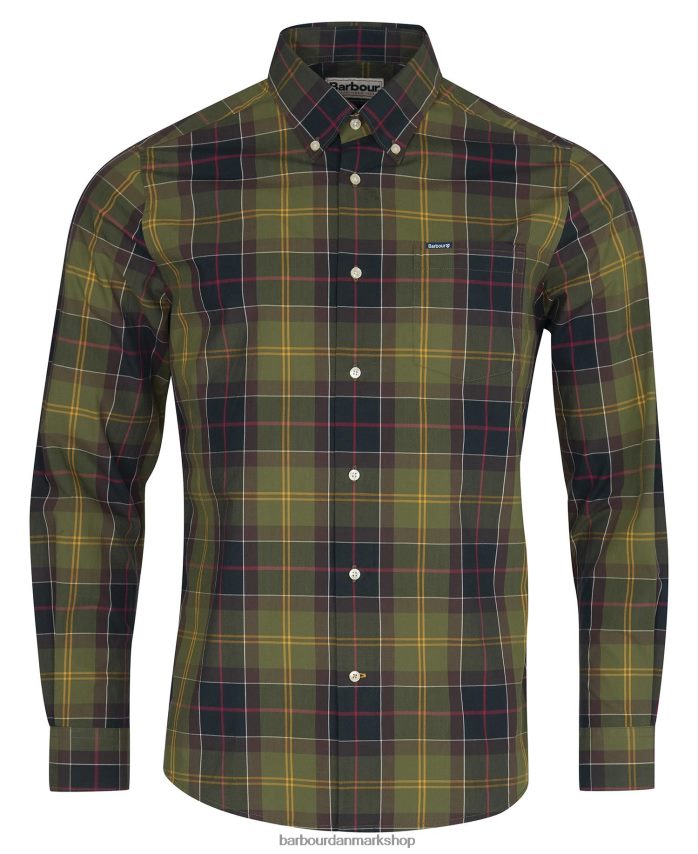 kjole tartan kippford skræddersyet skjorte BR2BR2398 Mænd Barbour tøj