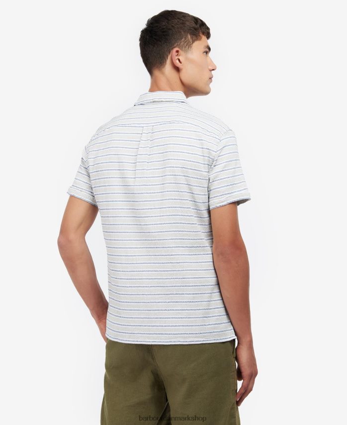 klassisk flåde newquay almindelig skjorte BR2BR2520 Mænd Barbour tøj