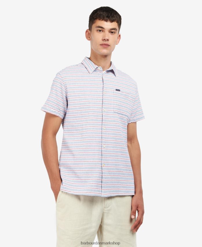 klassisk flåde newquay almindelig skjorte BR2BR2530 Mænd Barbour tøj