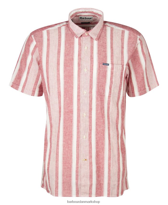 klassisk flåde thewles almindelig skjorte BR2BR2395 Mænd Barbour tøj