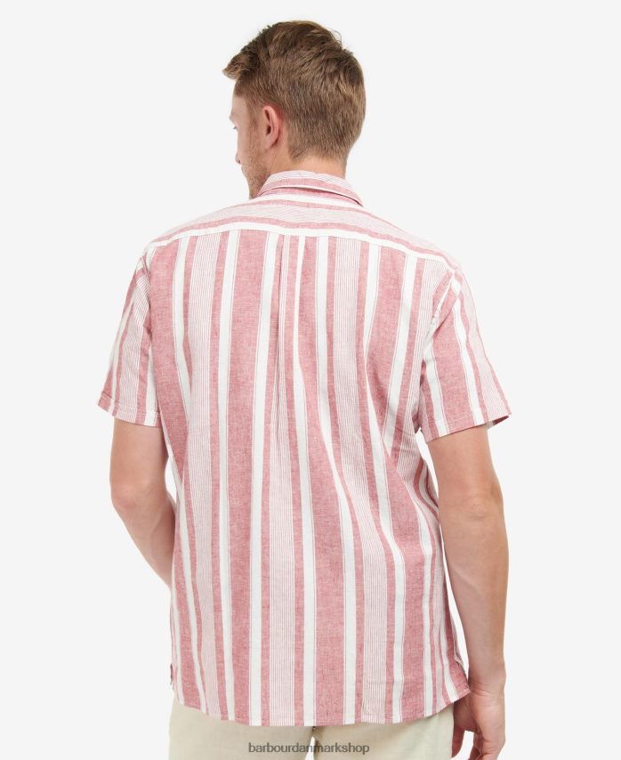 klassisk flåde thewles almindelig skjorte BR2BR2395 Mænd Barbour tøj