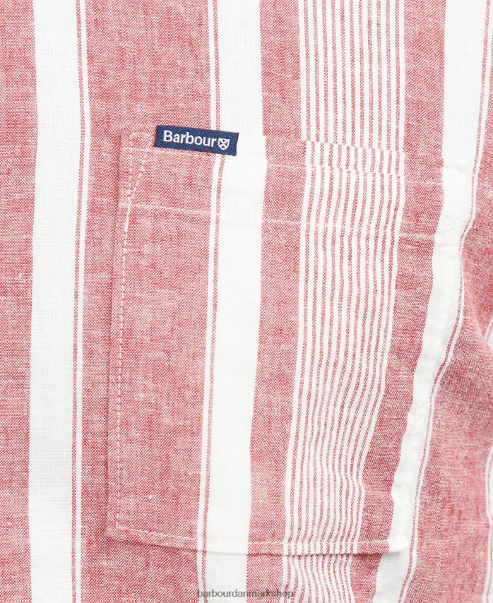 klassisk flåde thewles almindelig skjorte BR2BR2395 Mænd Barbour tøj