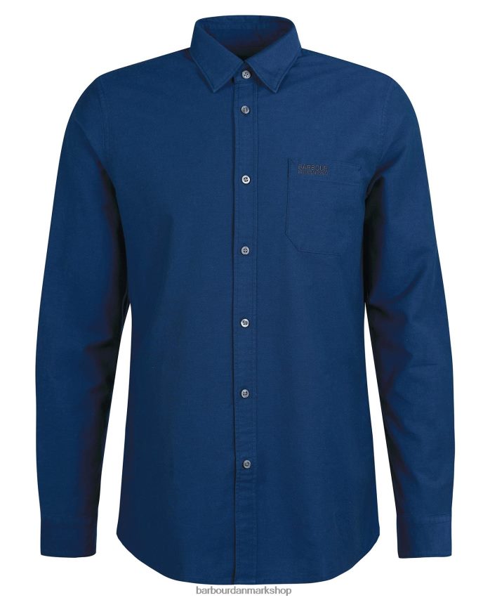 klassisk hvid kinetisk skjorte BR2BR2534 Mænd Barbour tøj