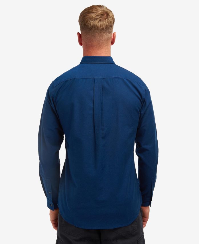 klassisk hvid kinetisk skjorte BR2BR2534 Mænd Barbour tøj