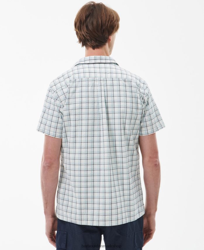 klassisk hvid margrave sommerskjorte BR2BR2428 Mænd Barbour tøj