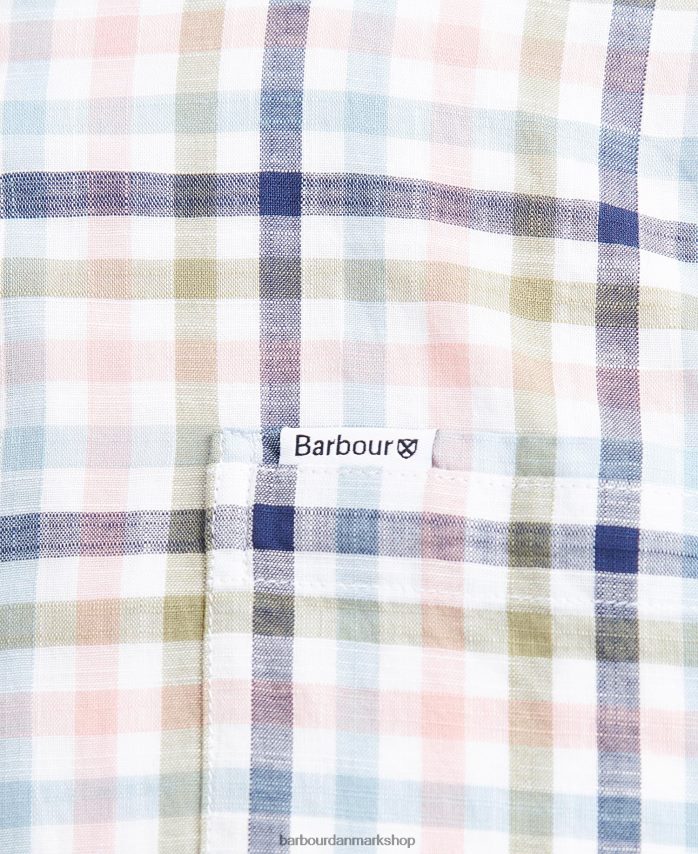 klassisk pink barbout kinson skræddersyet skjorte BR2BR2437 Mænd Barbour tøj
