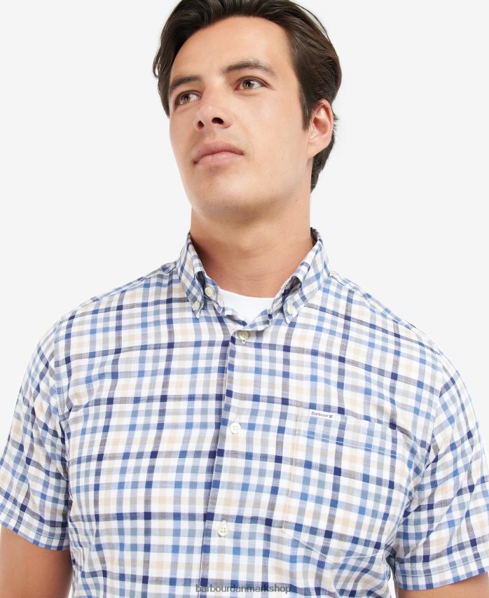 klassisk pink barbout kinson skræddersyet skjorte BR2BR2441 Mænd Barbour tøj