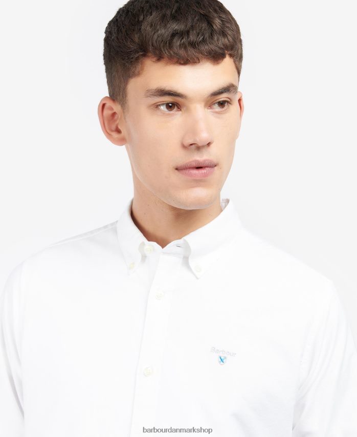 klassisk pink oxford skræddersyet skjorte BR2BR2301 Mænd Barbour tøj