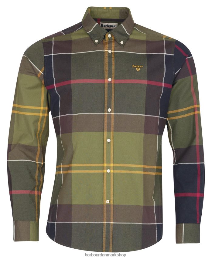 klassisk tartan sutherland skræddersyet skjorte BR2BR2303 Mænd Barbour tøj