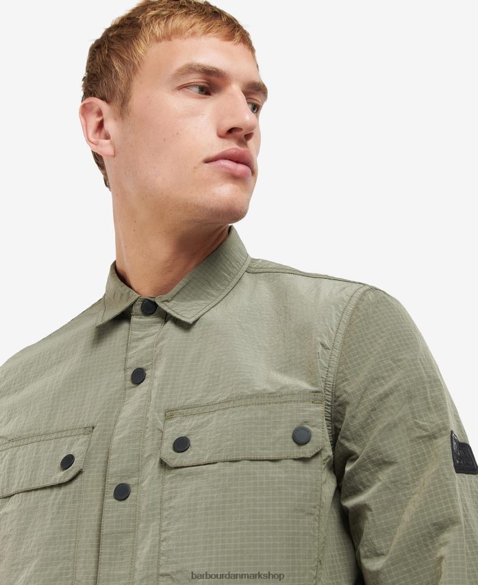 mørk champignon spencer overtrøje BR2BR2483 Mænd Barbour tøj