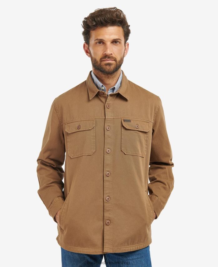 mørkt sand rydale overtrøje BR2BR2294 Mænd Barbour tøj