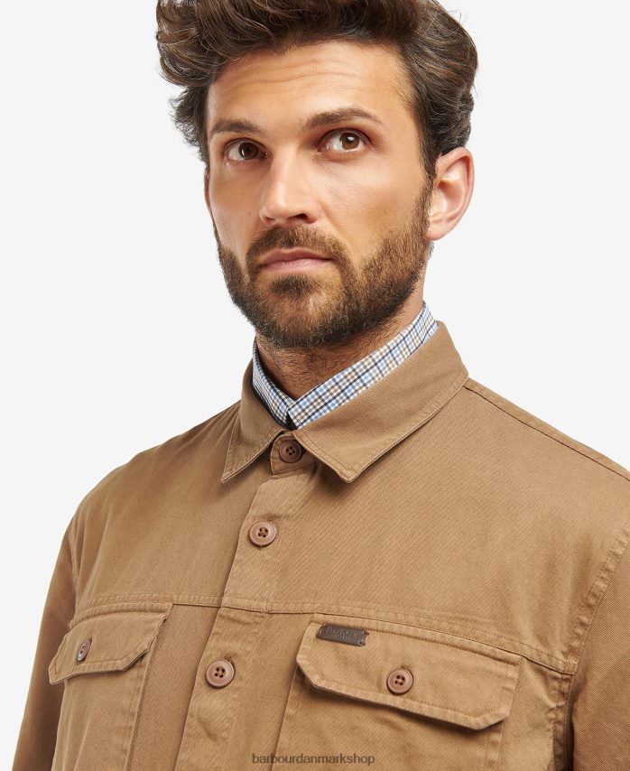 mørkt sand rydale overtrøje BR2BR2294 Mænd Barbour tøj