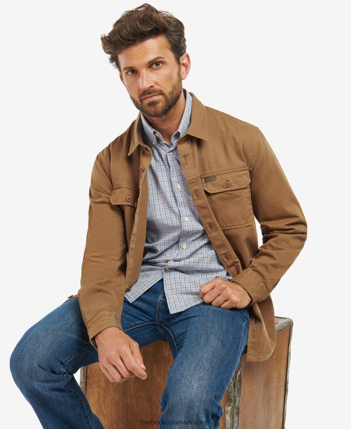 mørkt sand rydale overtrøje BR2BR2294 Mænd Barbour tøj