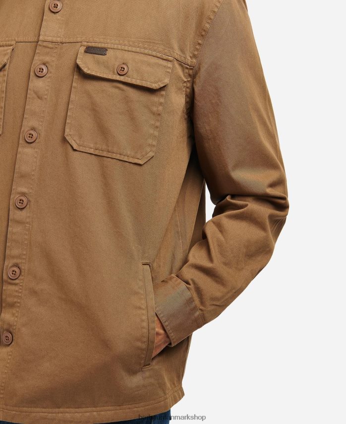 mørkt sand rydale overtrøje BR2BR2294 Mænd Barbour tøj