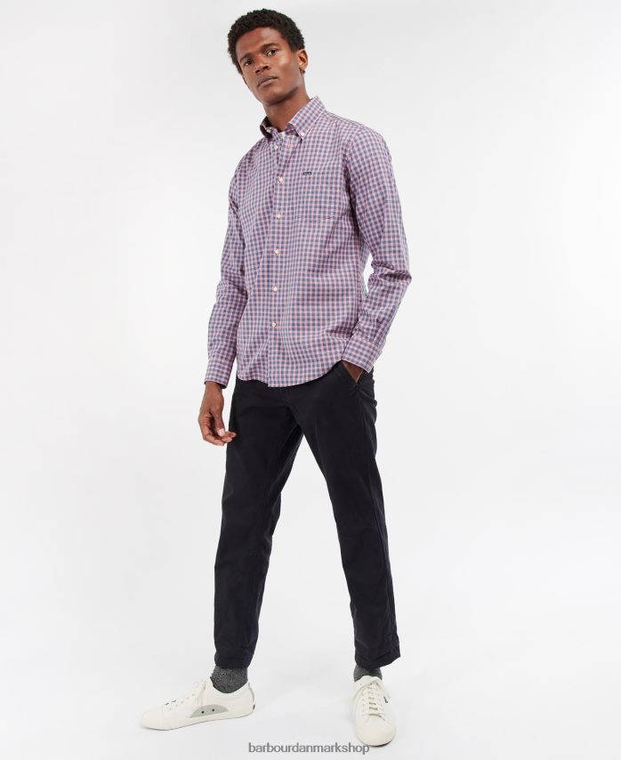 mynte merryton skræddersyet skjorte BR2BR2350 Mænd Barbour tøj