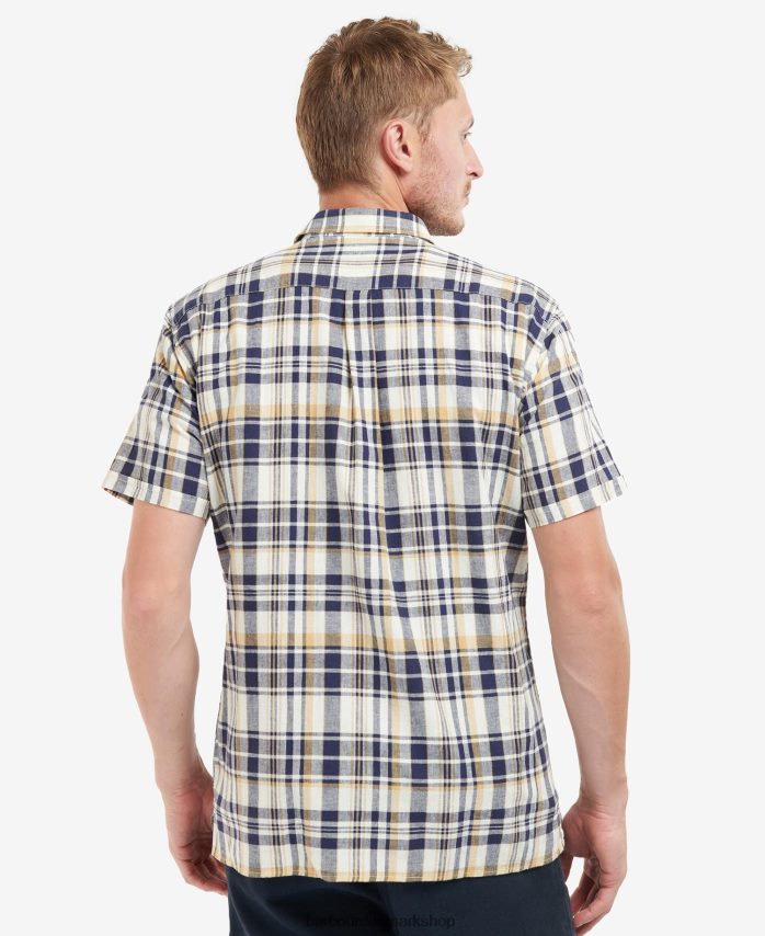 oliven bodmin kortærmet sommerskjorte BR2BR2421 Mænd Barbour tøj