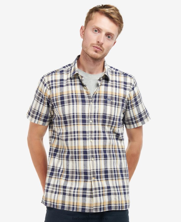 oliven bodmin kortærmet sommerskjorte BR2BR2421 Mænd Barbour tøj
