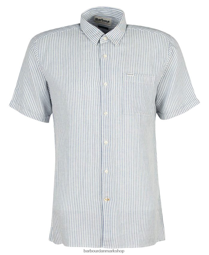 oliven deerpark skræddersyet skjorte BR2BR2521 Mænd Barbour tøj