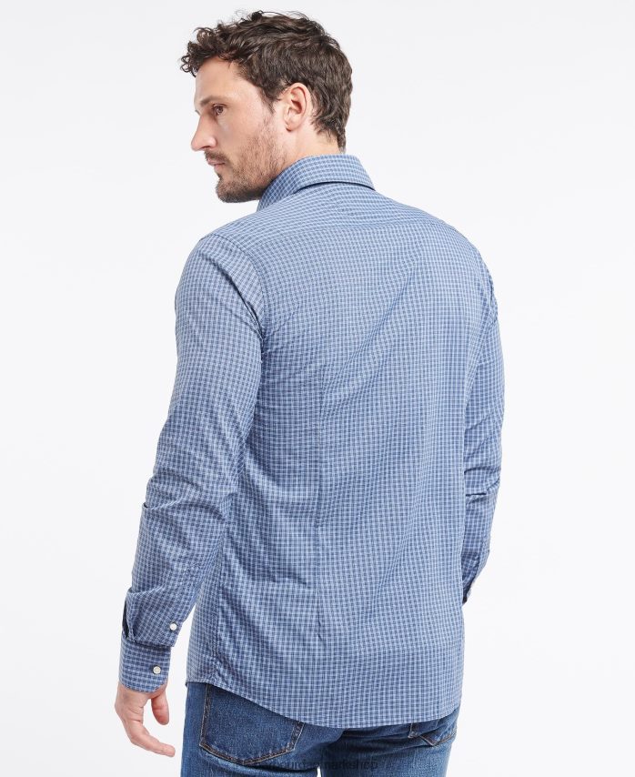 oliven grove performance skjorte BR2BR2367 Mænd Barbour tøj