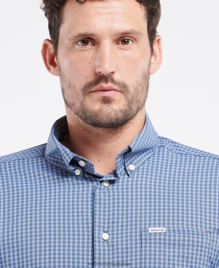 oliven grove performance skjorte BR2BR2367 Mænd Barbour tøj