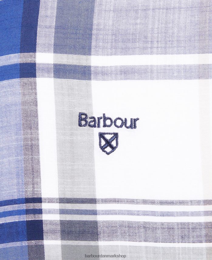 oliven skræddersyet børneskjorte BR2BR2457 Mænd Barbour tøj