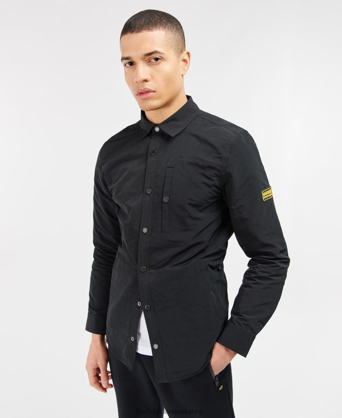 skifer blå international overshirt link BR2BR2536 Mænd Barbour tøj