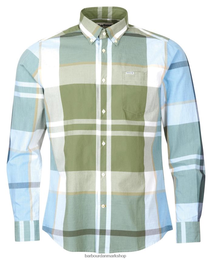 sommer flåde harris skræddersyet skjorte BR2BR2335 Mænd Barbour tøj